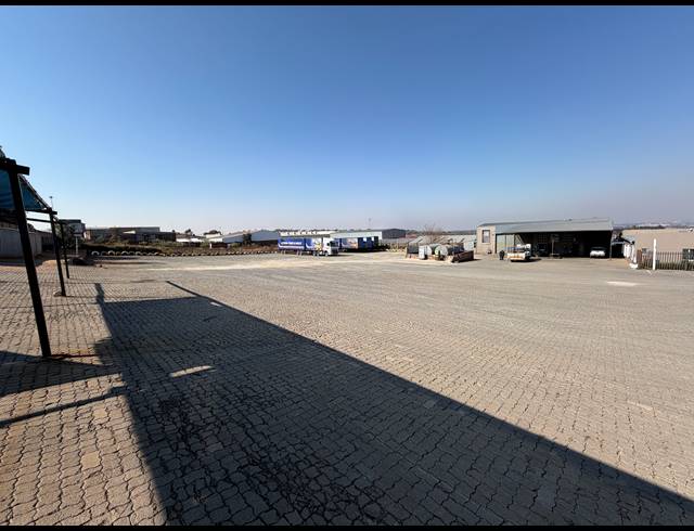 850M² INDUSTRIAL YARD FOR SALE IN ALBERTON NORTH